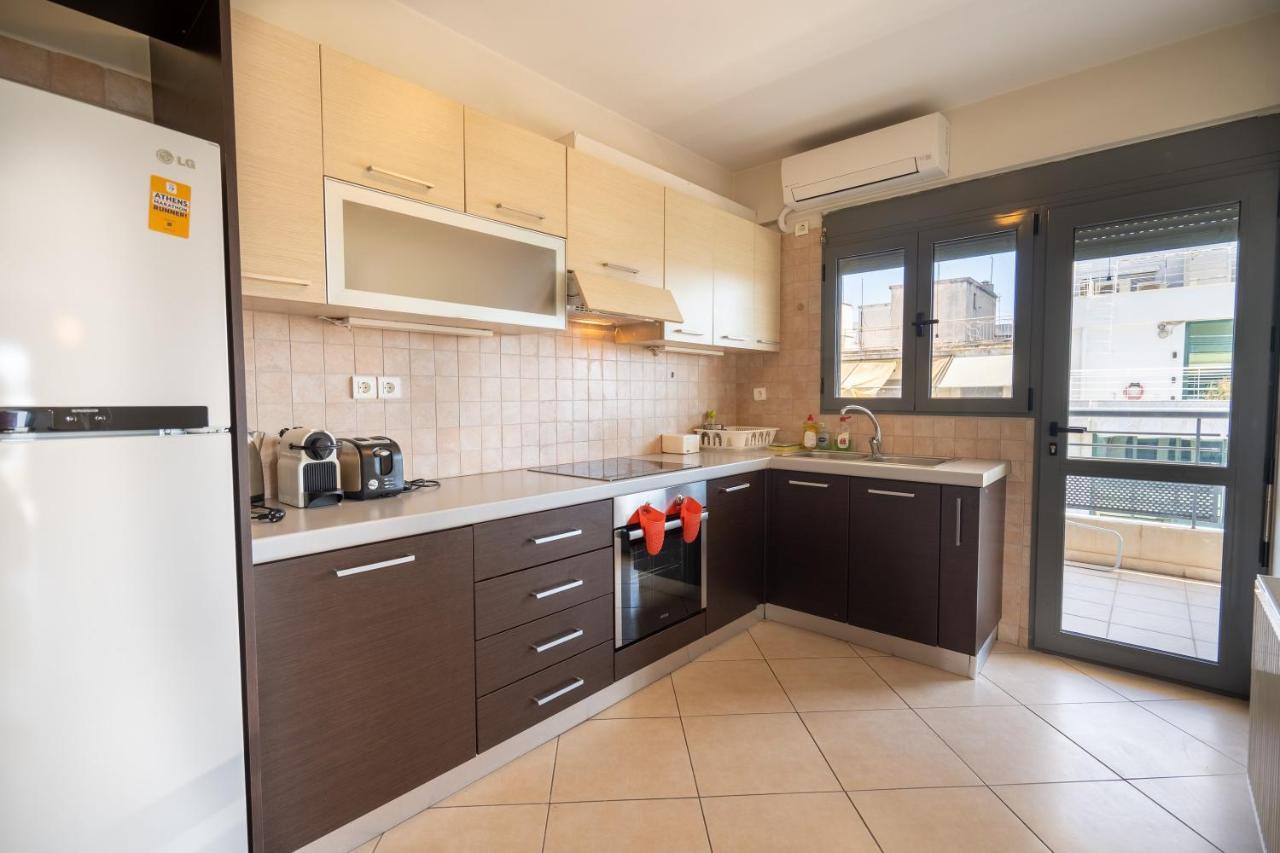 Koukaki Apartment 3 Bedrooms 6 Pers. เอเธนส์ ภายนอก รูปภาพ